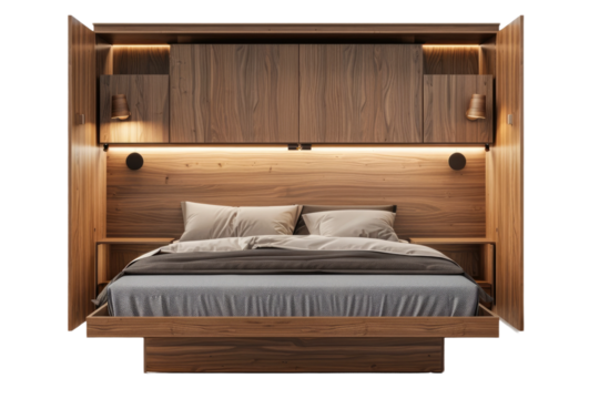 Elegant Murphy Bed Design for Small Spaces