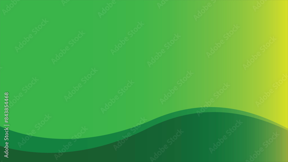 Poster abstract background with a combination of green colors