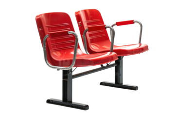 Empty Stadium Seating