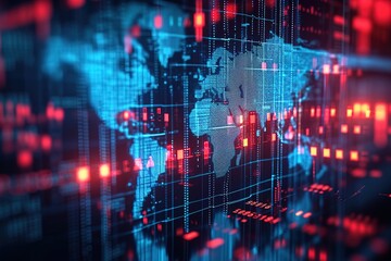 Worldwide investment, trade and exchange concept. high quality & high resolution