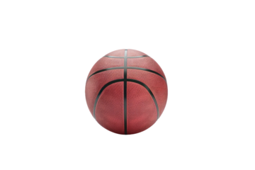 Dynamic Shot of Basketball Match