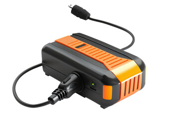 Charging Up: A Car Battery Charger in Action