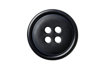 Glossy Button with Reflection Isolated on white background