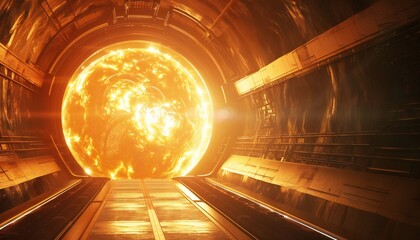 Initialization of an artificial solar body that will supply energy to the forgotten world