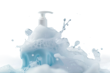 Transparent Liquid Soap Container