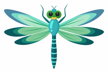 Dragonfly vector artwork and illustration svg file