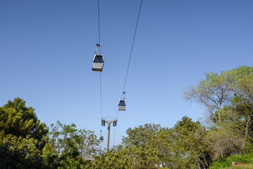 Obraz premium Telefèric de Montjuïc - Barcelona Cable Car.