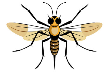 Mosquito vector artwork and illustration svg file