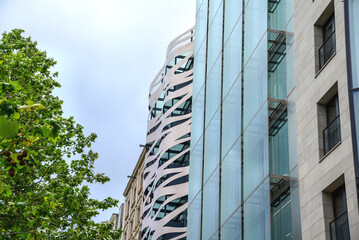 Modern architecture in Barcelona, Spain, Europe