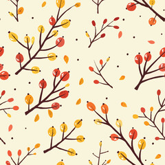 Autumn Leaves Pattern
