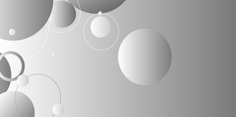 modern white and gray circle gradient trendy background. Grey abstract background geometry circle, diagonal line and layer element Vector for business, corporate presentation design.