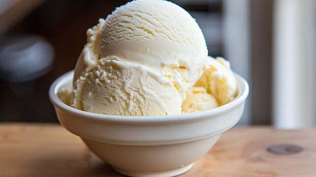 vanilla ice cream two or more flaver