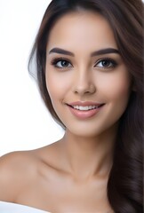 Obraz premium Natural beauty portrait women