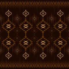 Pixel ethnic pattern oriental traditional. design fabric pattern textile African Indonesian Indian seamless Aztec style abstract vector illustration for print clothing, texture, fabric, wallpaper, dec