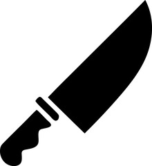 Knife icon, Vector Sign or Symbol