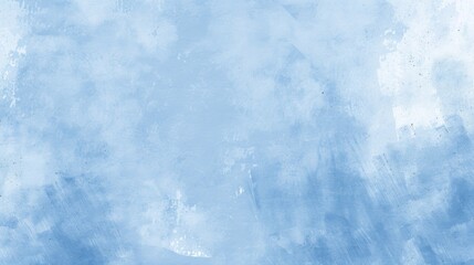 Fototapeta premium Serene blue watercolor background with textured strokes
