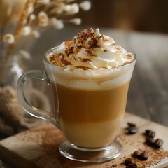 Fresh double chocolate chip frappuccino