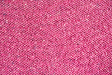 Close-up of pink fabric texture