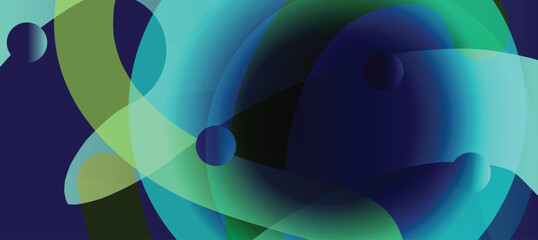 abstract geometric shape background. Cool flat vector design