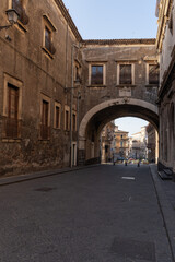 Historic Archway in Via Crociferi, Catania