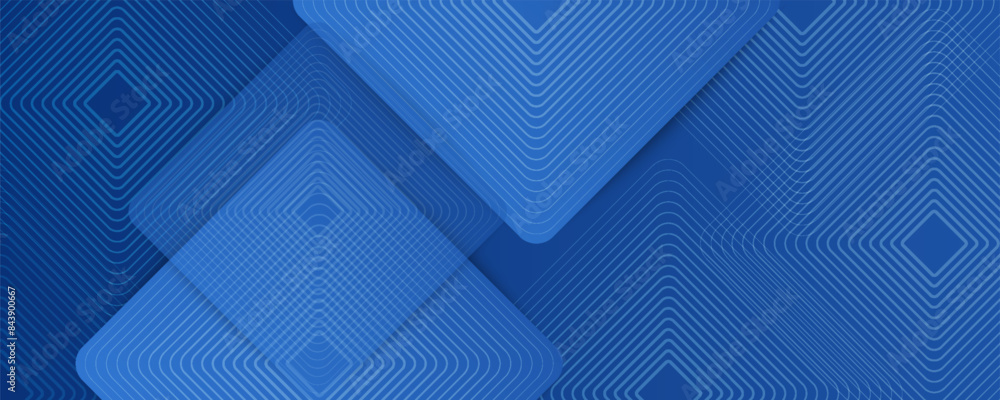 Poster abstract banner design with blue geometric background. blue banner background. vector abstract graph
