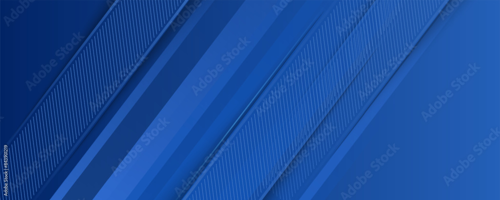 Poster abstract banner design with blue geometric background. blue banner background. vector abstract graph
