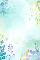 Nature-Inspired Background for Creative Projects Generative AI