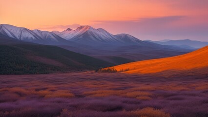 Obraz premium Beautiful view of the mountain. Mountain landscape. The beauty of nature.