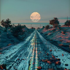 ufo over the planet