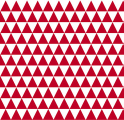 A striking background made up of triangles in red and white colors. This unique and vibrant design creates a dynamic visual effect perfect for any project, adding a touch of modern and artistic flair.