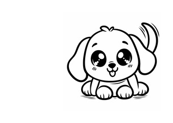 Obraz premium Draw Animal Coloring