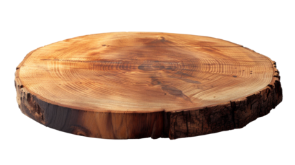 Natural Edge Wood Slab Cutting Board, Natural edge wood slab on a white background, perfect for rustic kitchen cutting board.