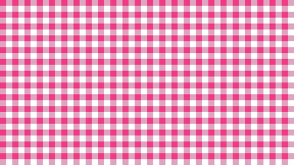 Blushing Elegance, A Seamless Pink Gingham Pattern