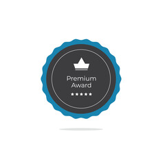 Premium award label