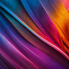 Abstract colour and leaves