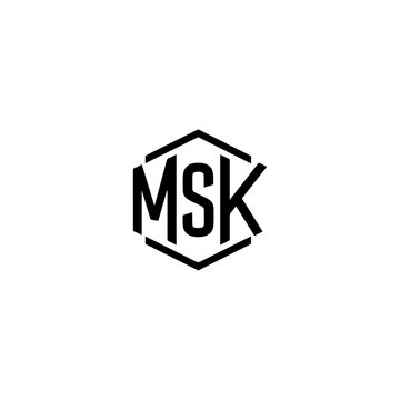MSK ,text, sign, 3d, symbol, business, word, icon, button, concept, illustration, cube, stop, box, design, alphabet, letter, web, blocks, internet, idea
