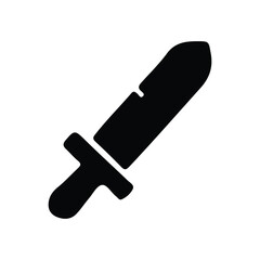 Vector Silhouette with white color background