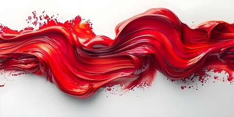 Bold red 90 Off sales ad on white background with eyecatching design. Concept Advertising, Sales, Promotions, Red and White Design, Eye-catching Visuals