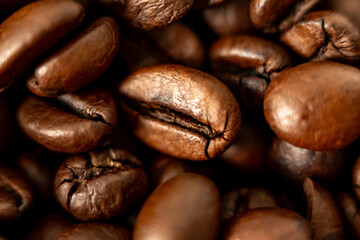 Naklejka premium COFFEE GRAINS