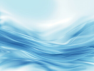 Abstract background with blue wave. Liquid, water. Minimalism. Presentation of website, report. Business style.