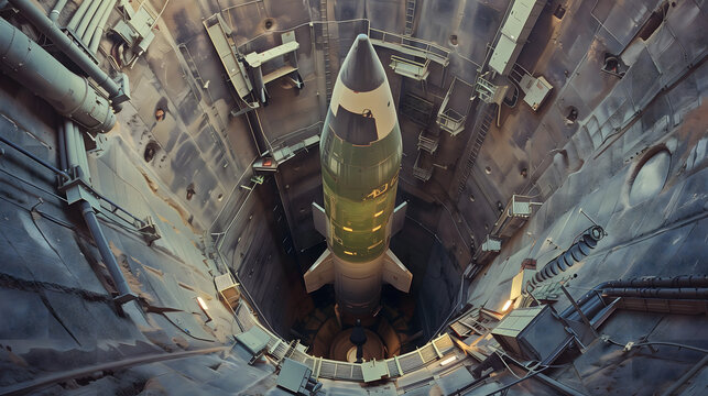 Misil nuclear en un silo