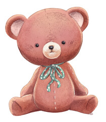 Teddy bear illustration