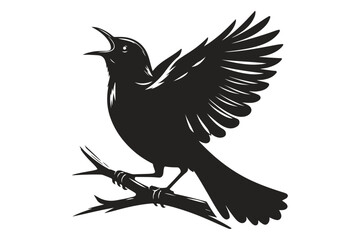 Crow Silhouettes.ai