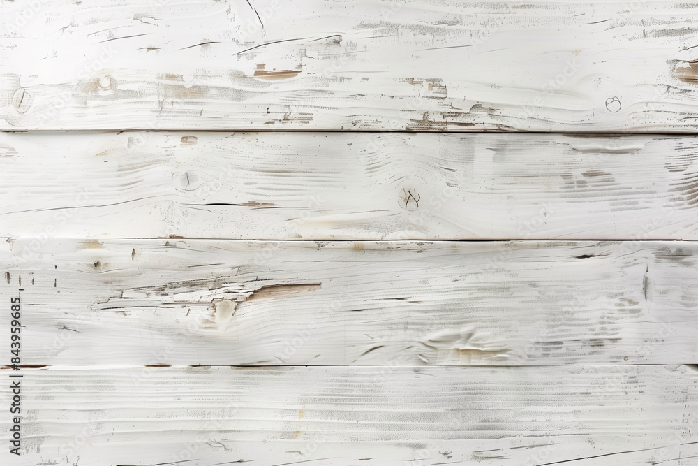 Poster A white wooden background with a few brown spots. The background is very simple and clean. The brown spots add a touch of warmth and character to the otherwise plain background