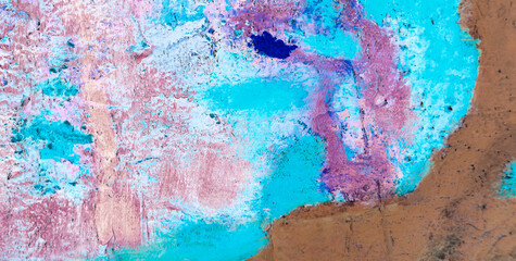 Enchanting and Playful Rainbow Splash on a Cute and Colorful Abstract Background
