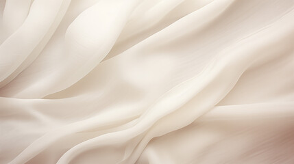 Obraz premium Abstract Image Pattern Background, Fine Linen Fabric Details in Soft Beige and White, Texture, Wallpaper, Background, Cover and Screen of Cell Phone, Smartphone, Computer, Laptop, Format 9:16 and 16:9