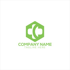  health care logo template design vector
