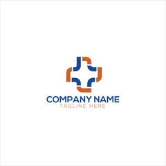 Obraz premium modern for medical service and clinic logo 