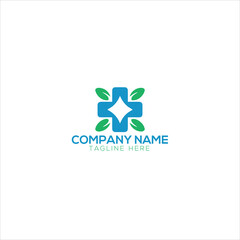 Medicine blue cross pixel abstract design
