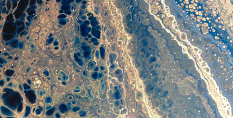 Whimsical and Energetic Colorburst Creating a Captivating and Abstract Visual Experience